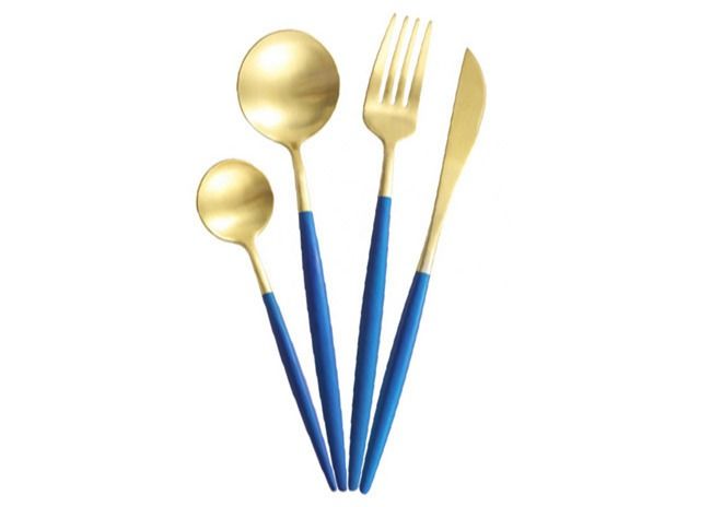 Rustproof Bright 4pc Luxury Stainless Steel Flatware