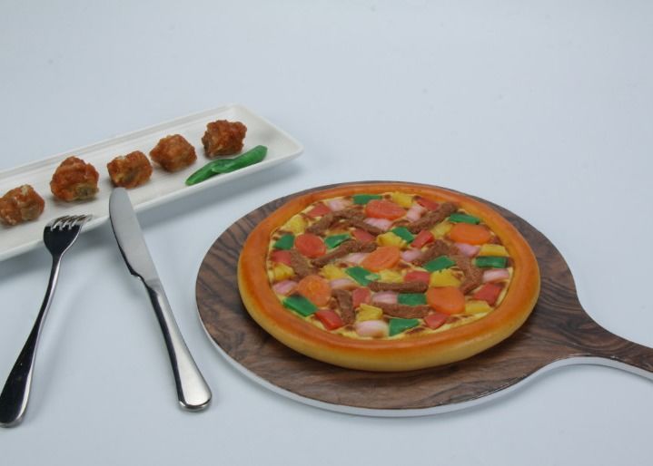 Imitation Wood Unbreakable Melamine Pizza Peel Platter